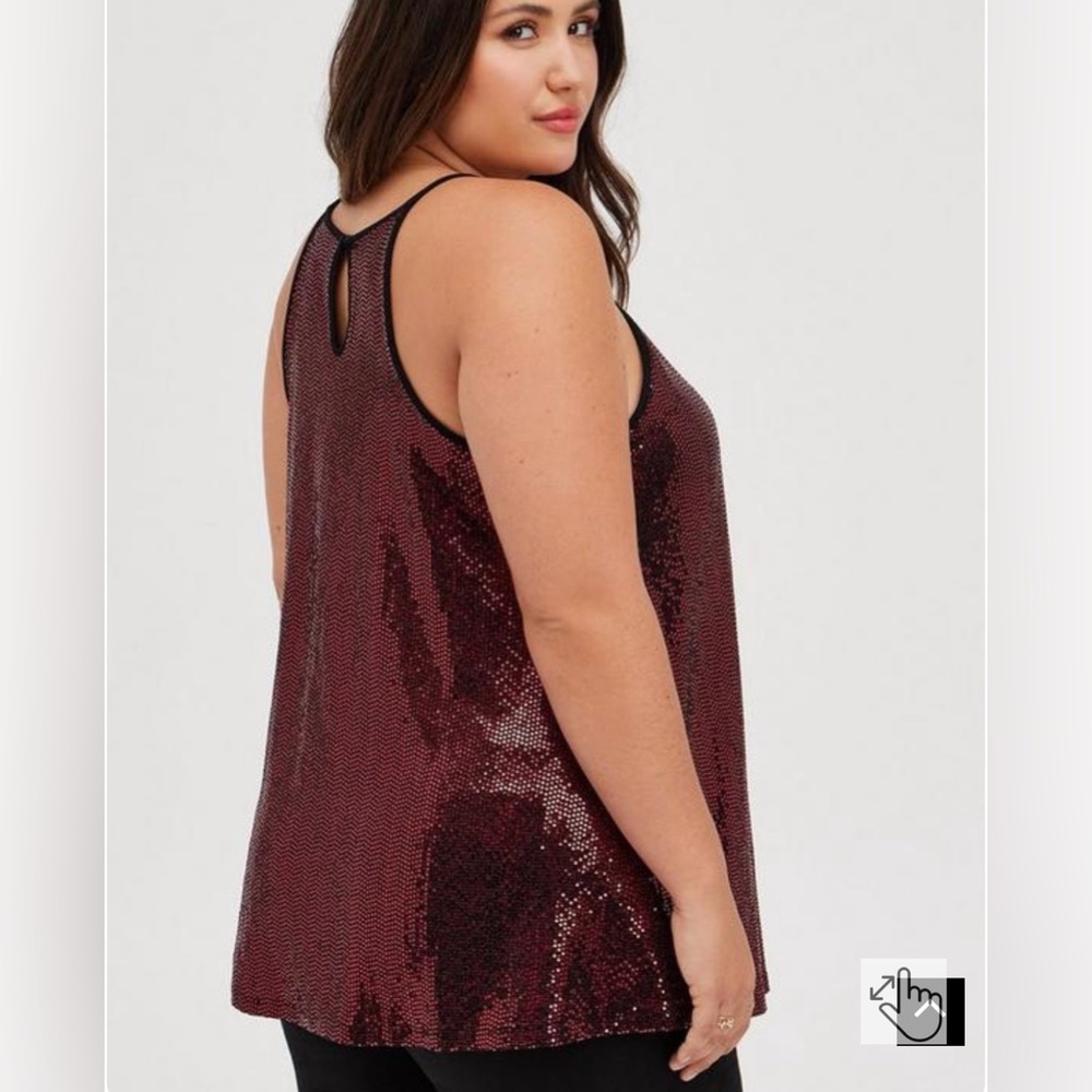 TORRID Sequin Halter Top